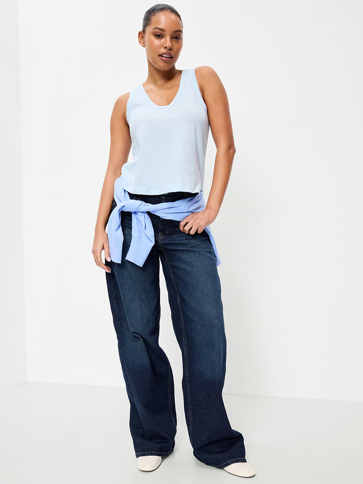 Image number 3 showing, Relaxed Scoop-Neck Tank Top