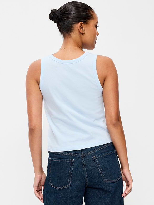 Camisole décontractée à encolure dégagée