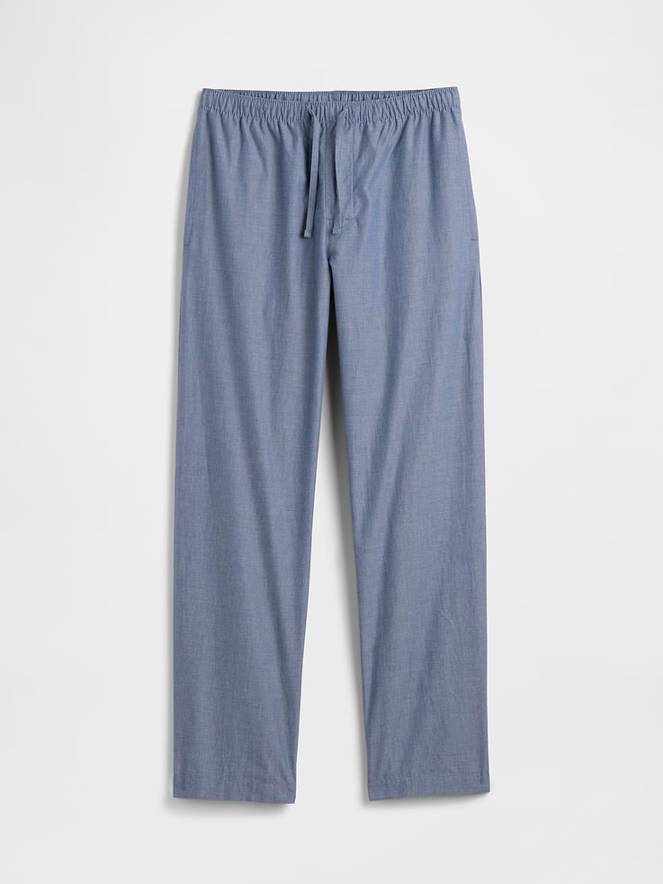 Image number 4 showing, Relaxed Poplin PJ Pants