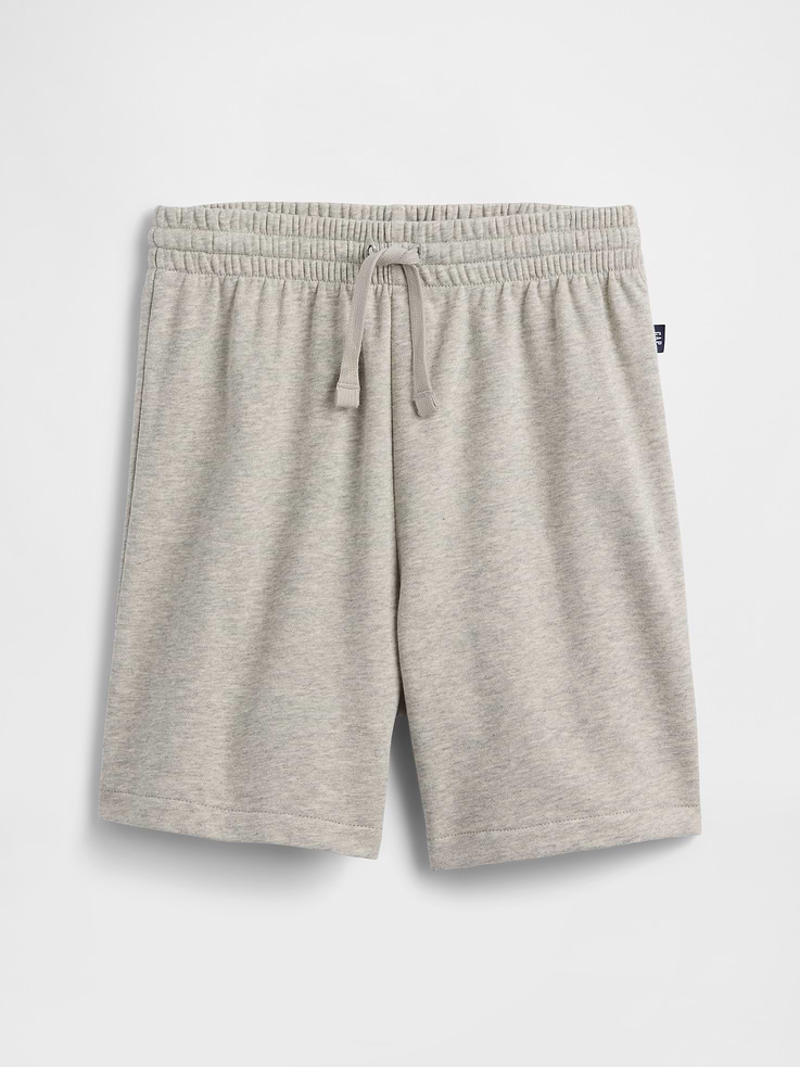 Image number 1 showing, Kids Relaxed Pull-On French Terry Shorts