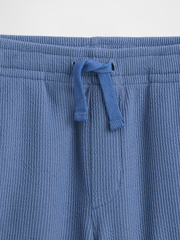 Kids Relaxed Pull-On Ribbed Shorts