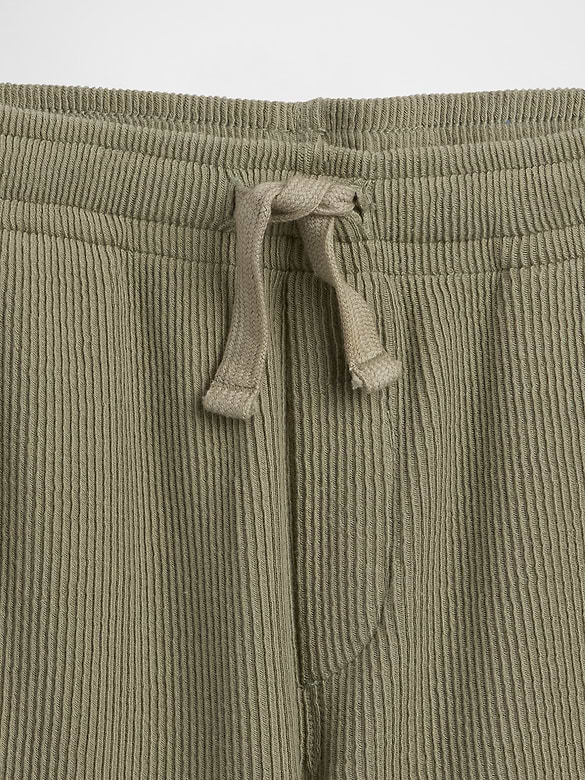 Kids Relaxed Pull-On Ribbed Shorts