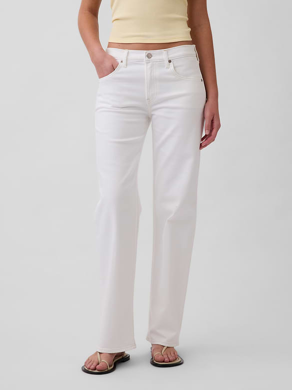 Low Rise '90s Loose Jeans