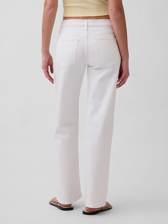 Low Rise '90s Loose Jeans