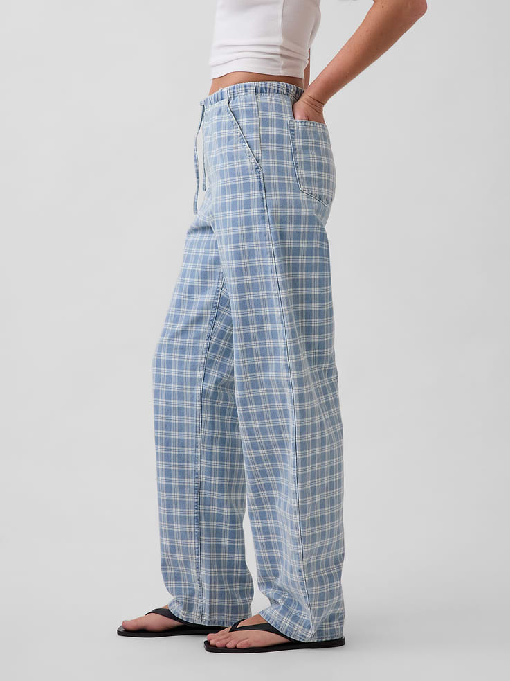 Image number 3 showing, High Rise Easy Barrel Jeans