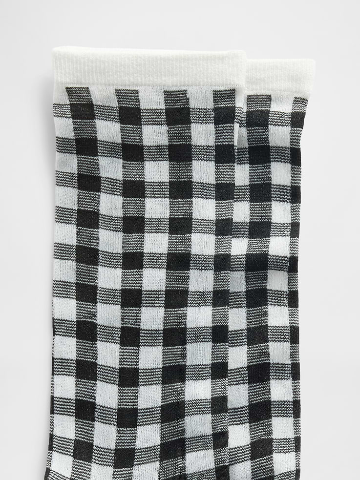 Image number 2 showing, Sheer Crew Socks