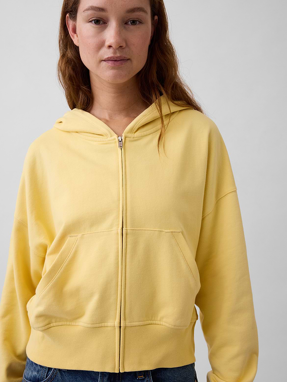 VintageSoft Terry Zip Hoodie