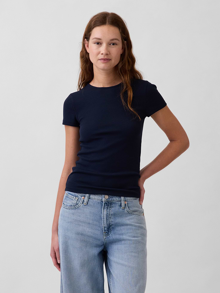 Image number 1 showing, Modern Rib T-Shirt
