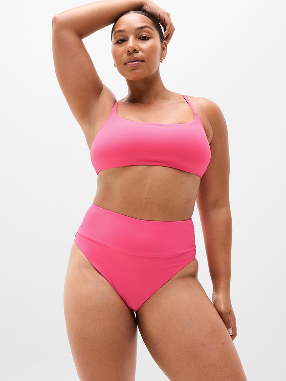 Ultra High Waist Cheeky Swim Bottom