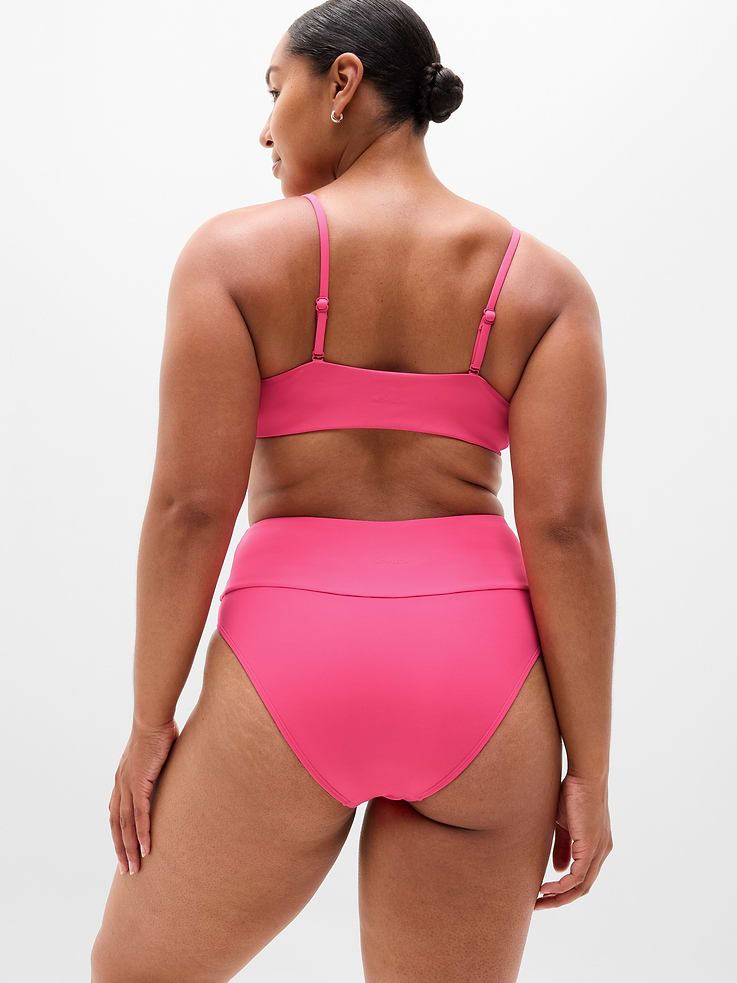 Image number 5 showing, Ultra High Waist Cheeky Swim Bottom