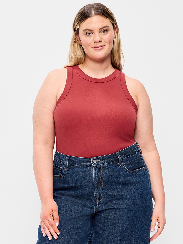 Camisole courte moulante