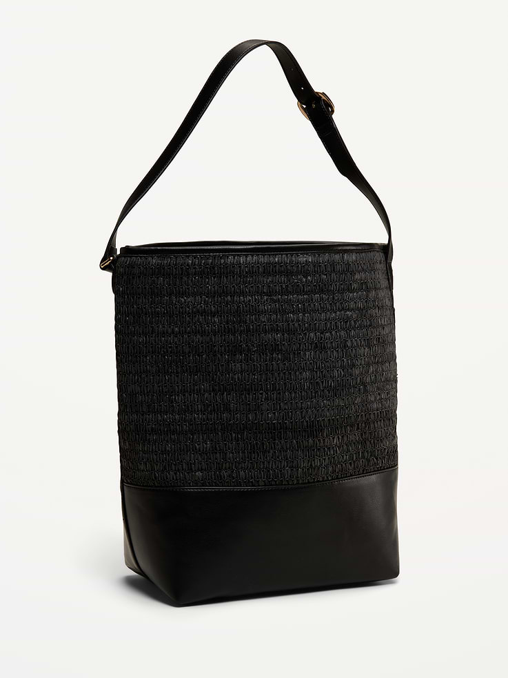 Image 3 of 5, Large Preppy Bucket Bag