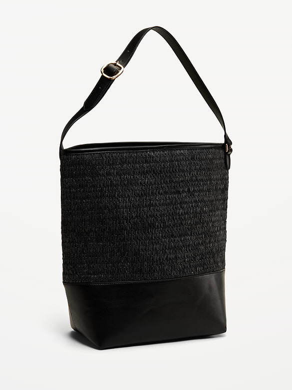 Large Preppy Bucket Bag