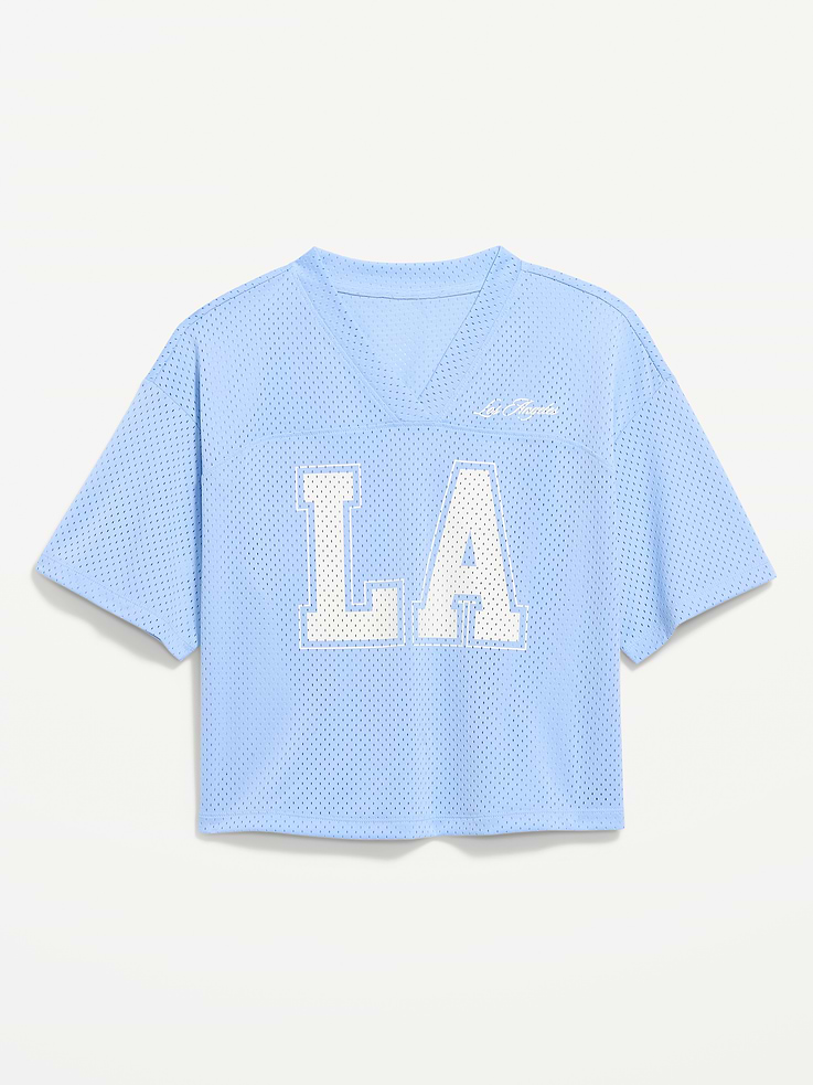 Image number 9 showing, Mesh Jersey Football Top