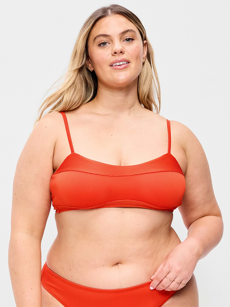 Image number 7 showing, Ribbed Bra Bikini Swim Top
