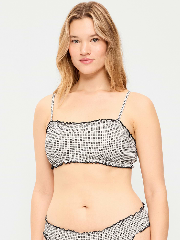 Image number 5 showing, Scoop-Neck Ruffle Swim Top