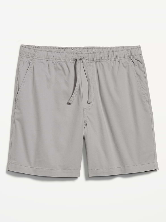 Twill Jogger Shorts -- 7-inch inseam