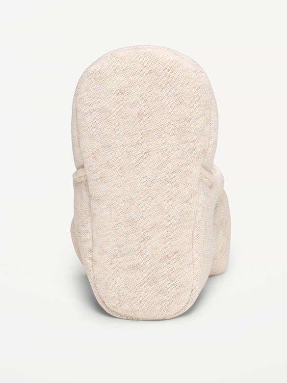 Jersey-Knit Booties for Baby