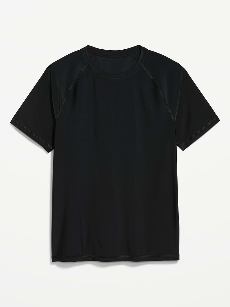 Image number 4 showing, Raglan-Sleeve Rashguard Swim Top