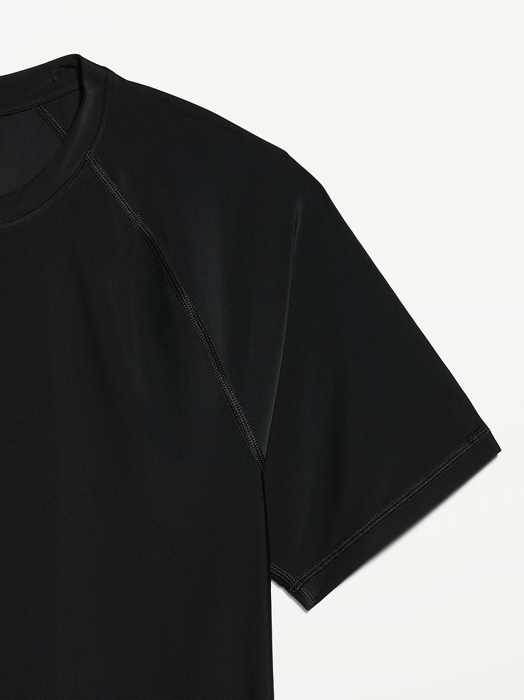 Image number 3 showing, Raglan-Sleeve Rashguard Swim Top