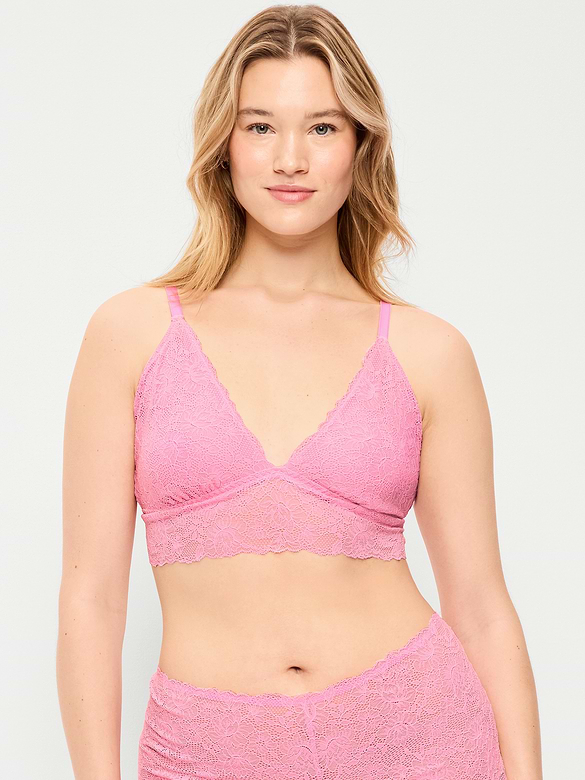 Lace Longline Bralette