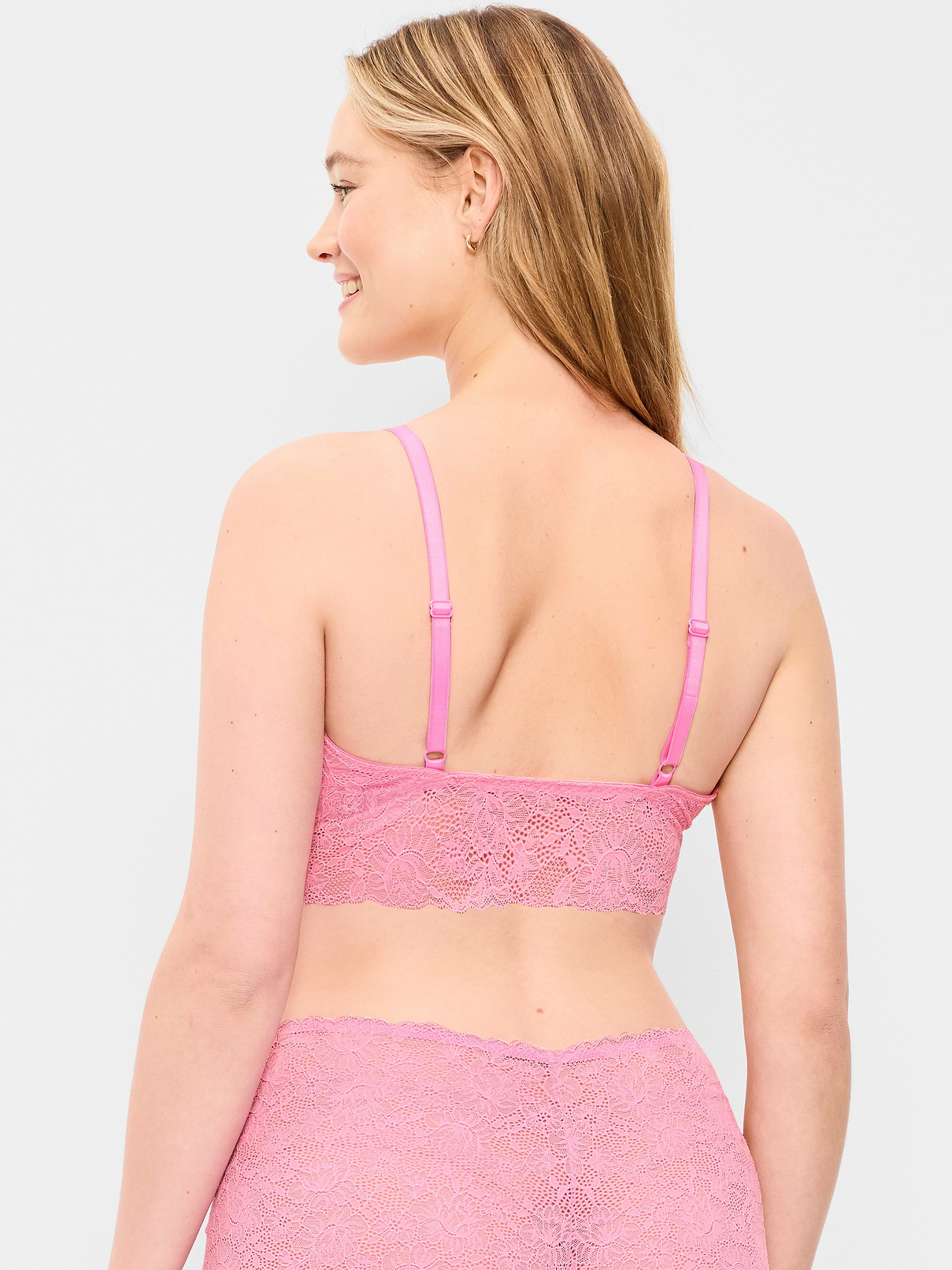 Image number 6 showing, Lace Longline Bralette