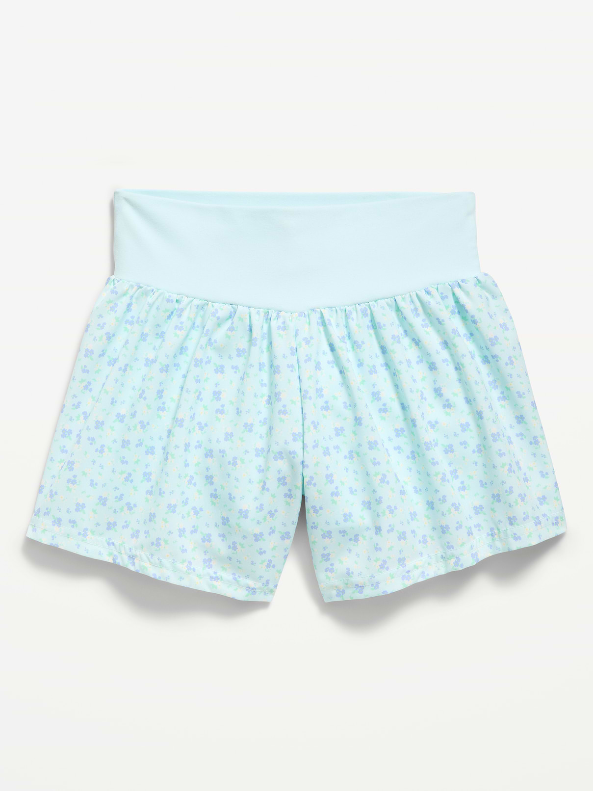 Image 4 of 5, High-Waisted StretchTech Performance Shorts for Girls