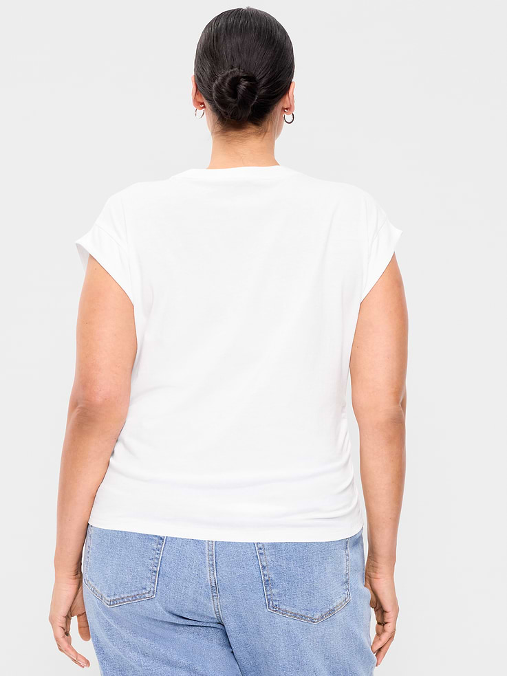Image number 8 showing, Cap-Sleeve Cinch-Waist Top