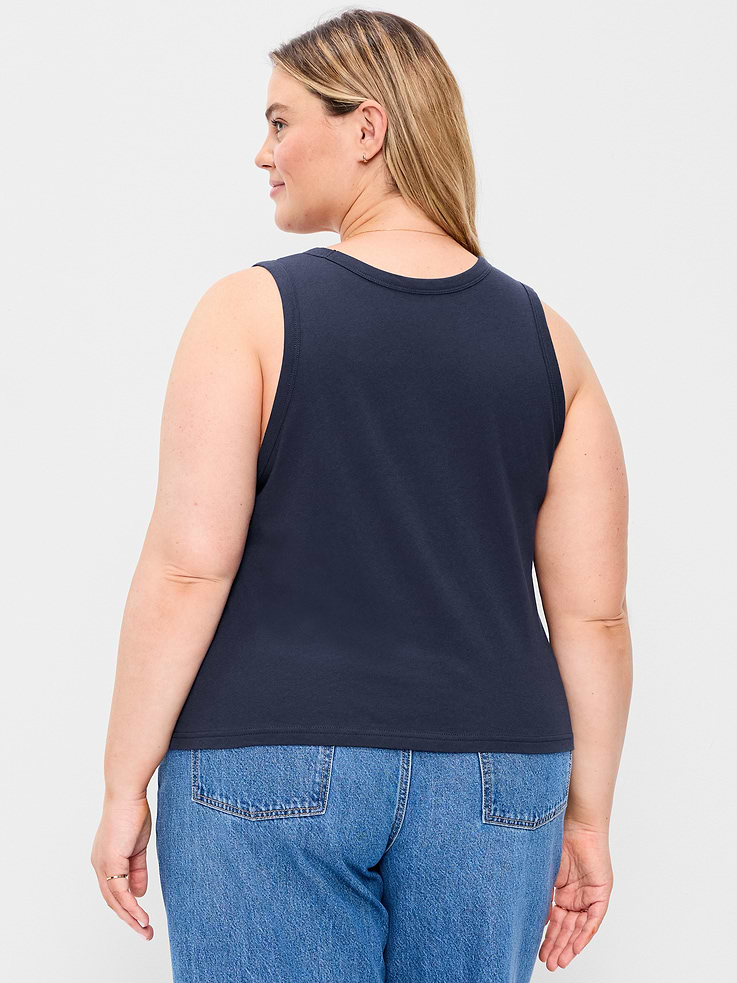 Image 8 de 8, Camisole décontractée à encolure dégagée