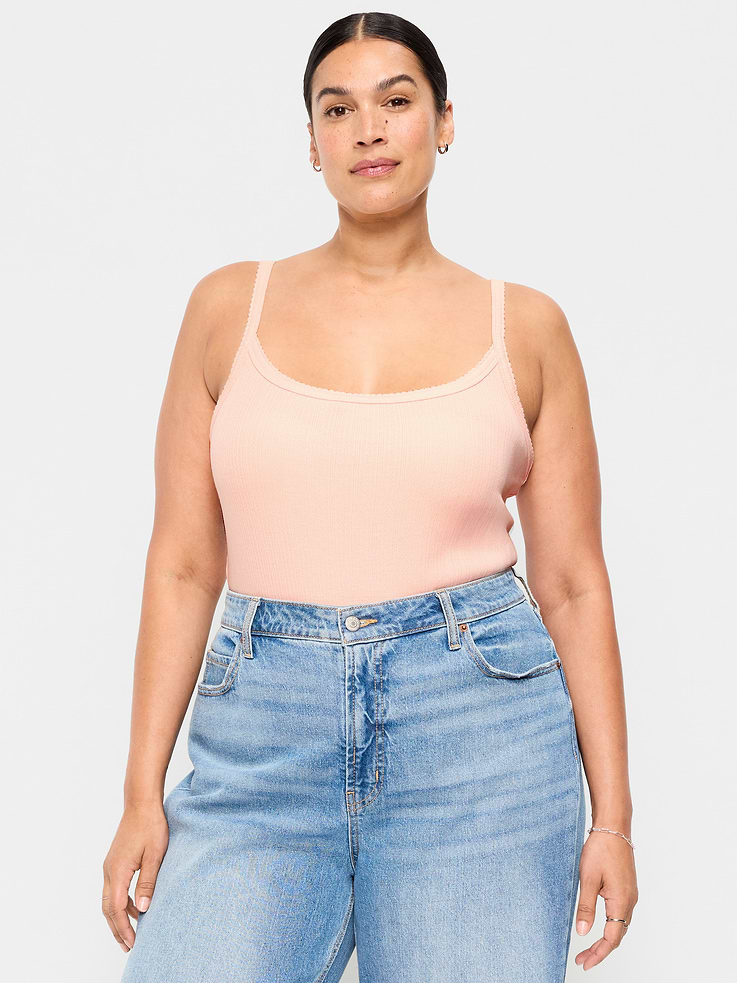 Image number 8 showing, Pointelle Cami Tank Top