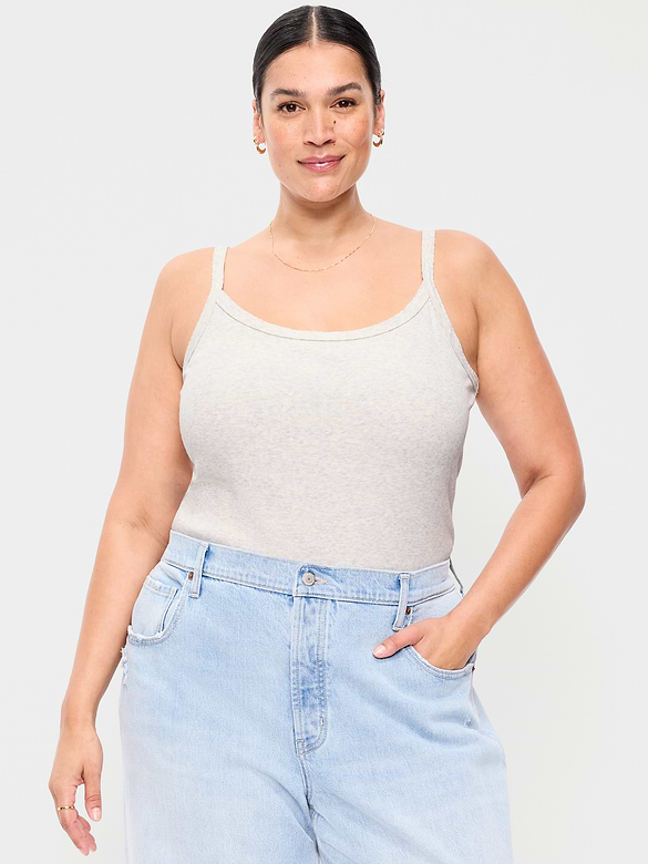 Camisole en tricot côtelé