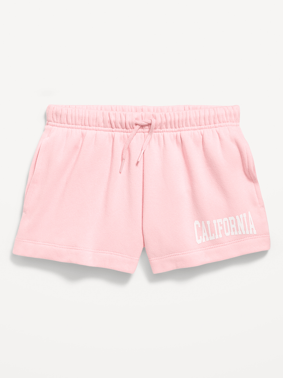 High-Waisted Favorite Fleece Shorts for Girls