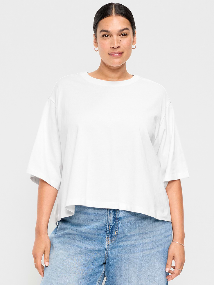 Image number 6 showing, Short-Sleeve Trapeze T-Shirt