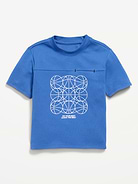 L'image numéro 1 présente T-shirt surdimensionné à poche en Molleton dynamique pour tout-petit