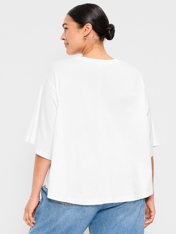 Image number 7 showing, Short-Sleeve Trapeze T-Shirt