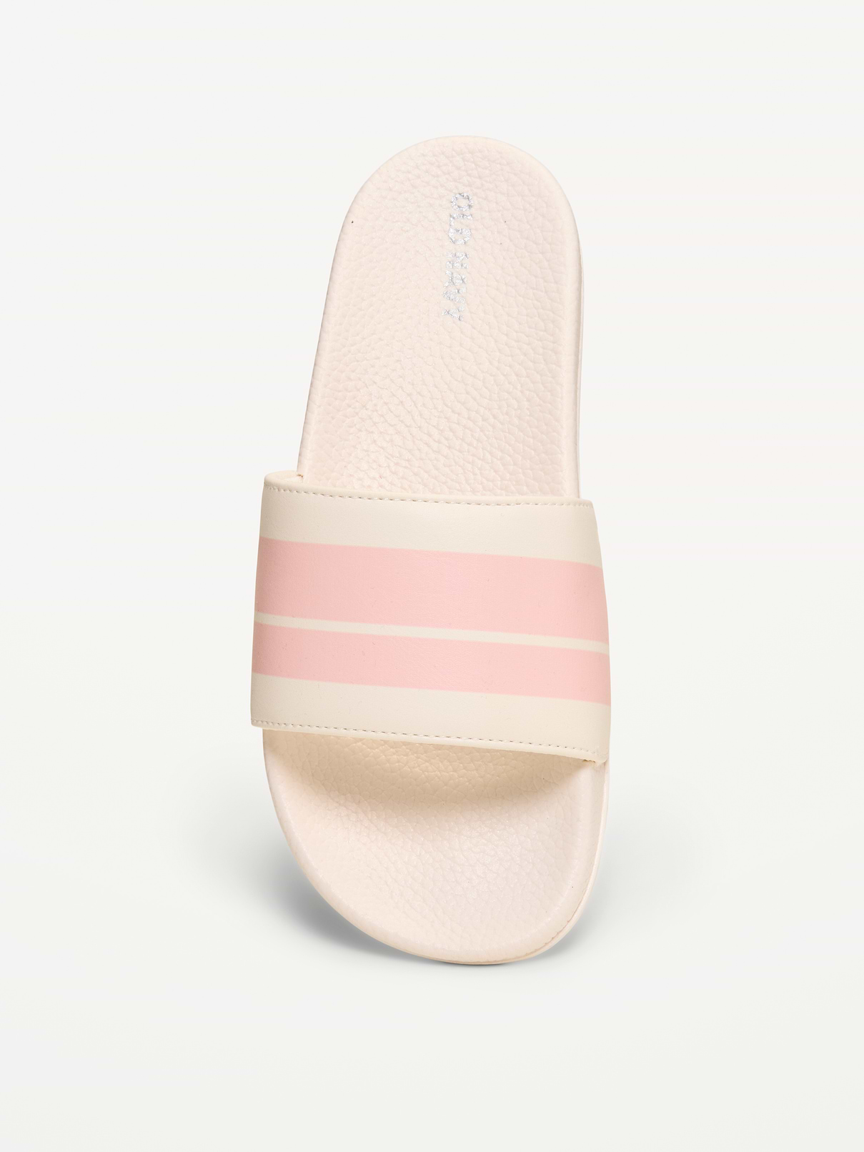 Image number 2 showing, Faux-Leather Pool Slide Sandals for Girls