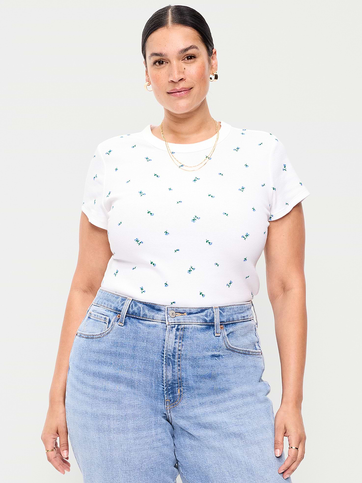 Image number 8 showing, Snug Crop T-Shirt