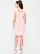 Image 2 of 3, Fit and Flare Smocked Dress for Girls