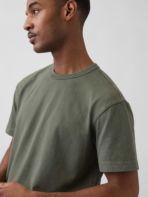 Adult Heavyweight Crop T-Shirt