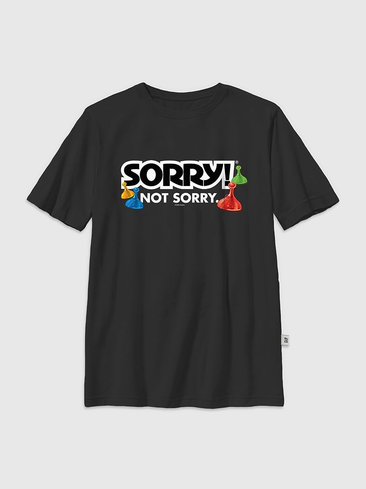 Image number 1 showing, Kids Sorry Graphic T-Shirt