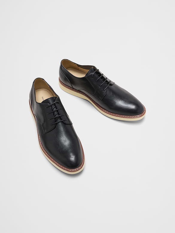 Vegan Leather Casual Oxford