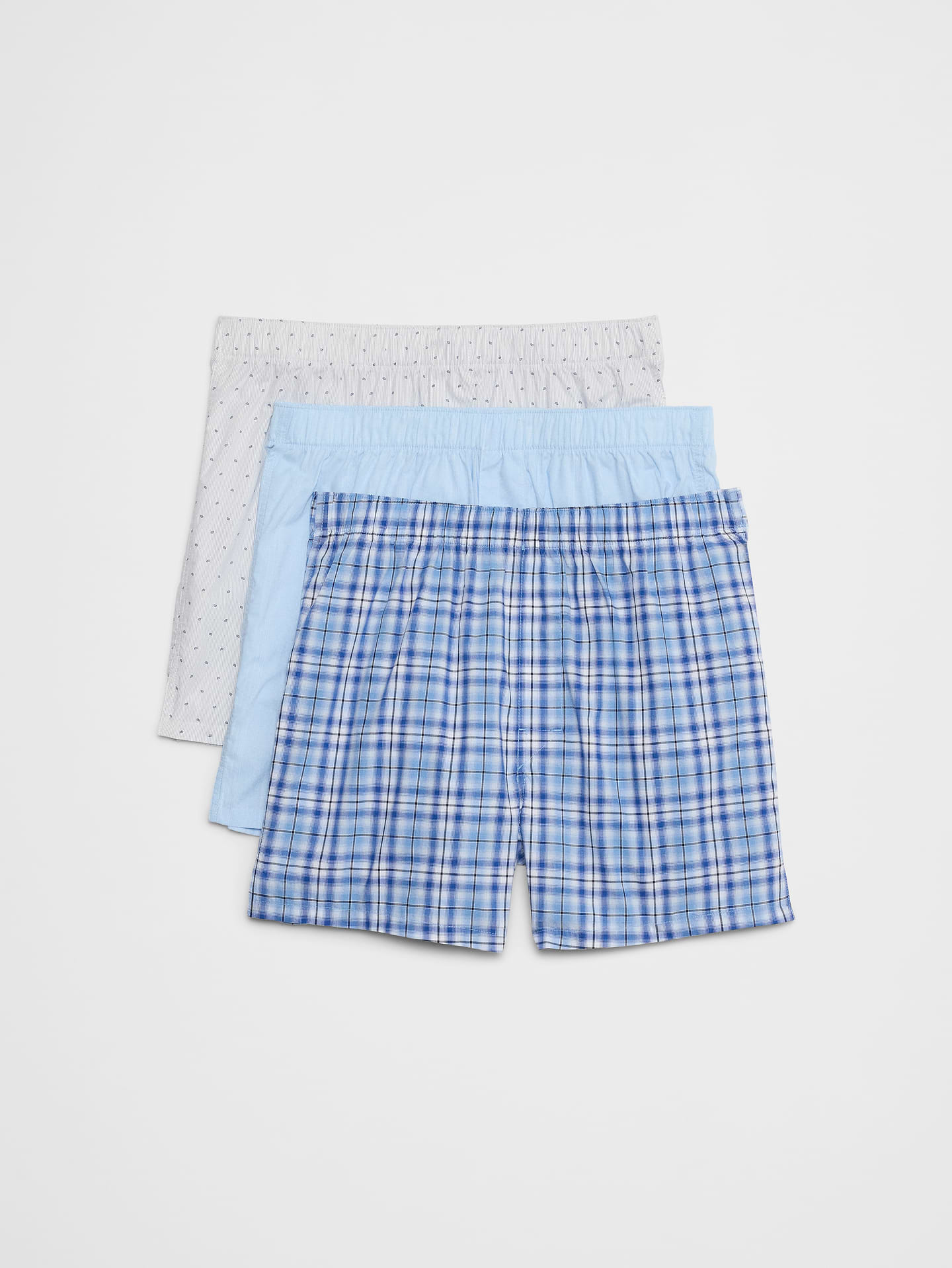 Image number 1 showing, Cotton Boxers (3 Pack)