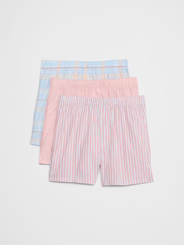 Cotton Boxers (3 Pack)