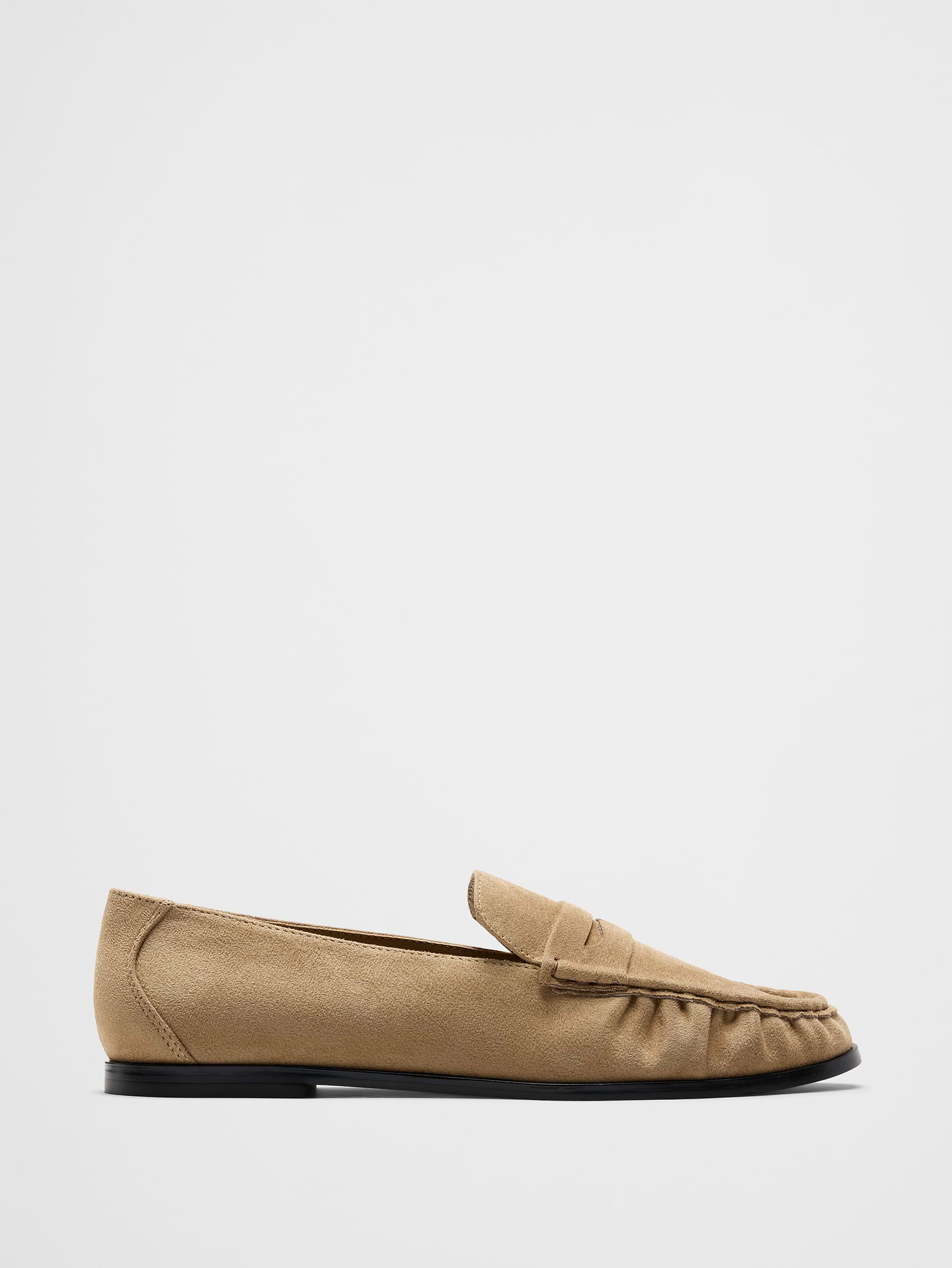Image number 1 showing, Vegan Leather Gathered Loafer