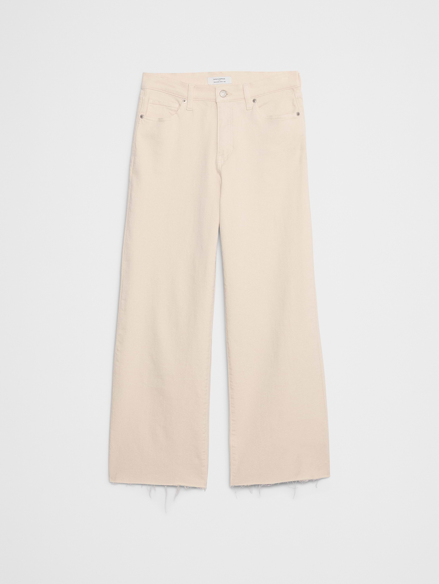 Image number 4 showing, Wide-Leg High-Rise Cropped Jean