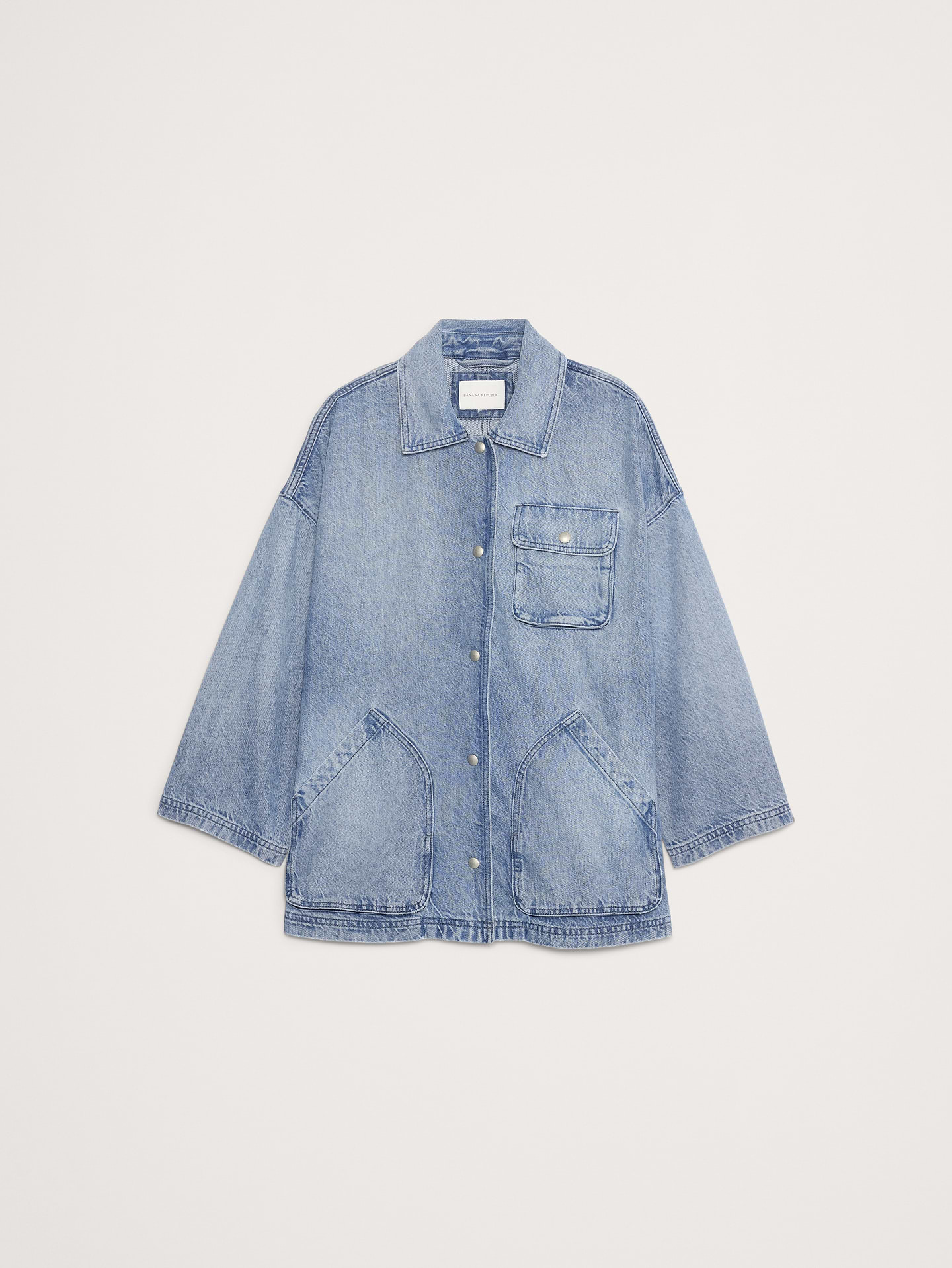Image number 5 showing, Washed Cotton Chore Jacket