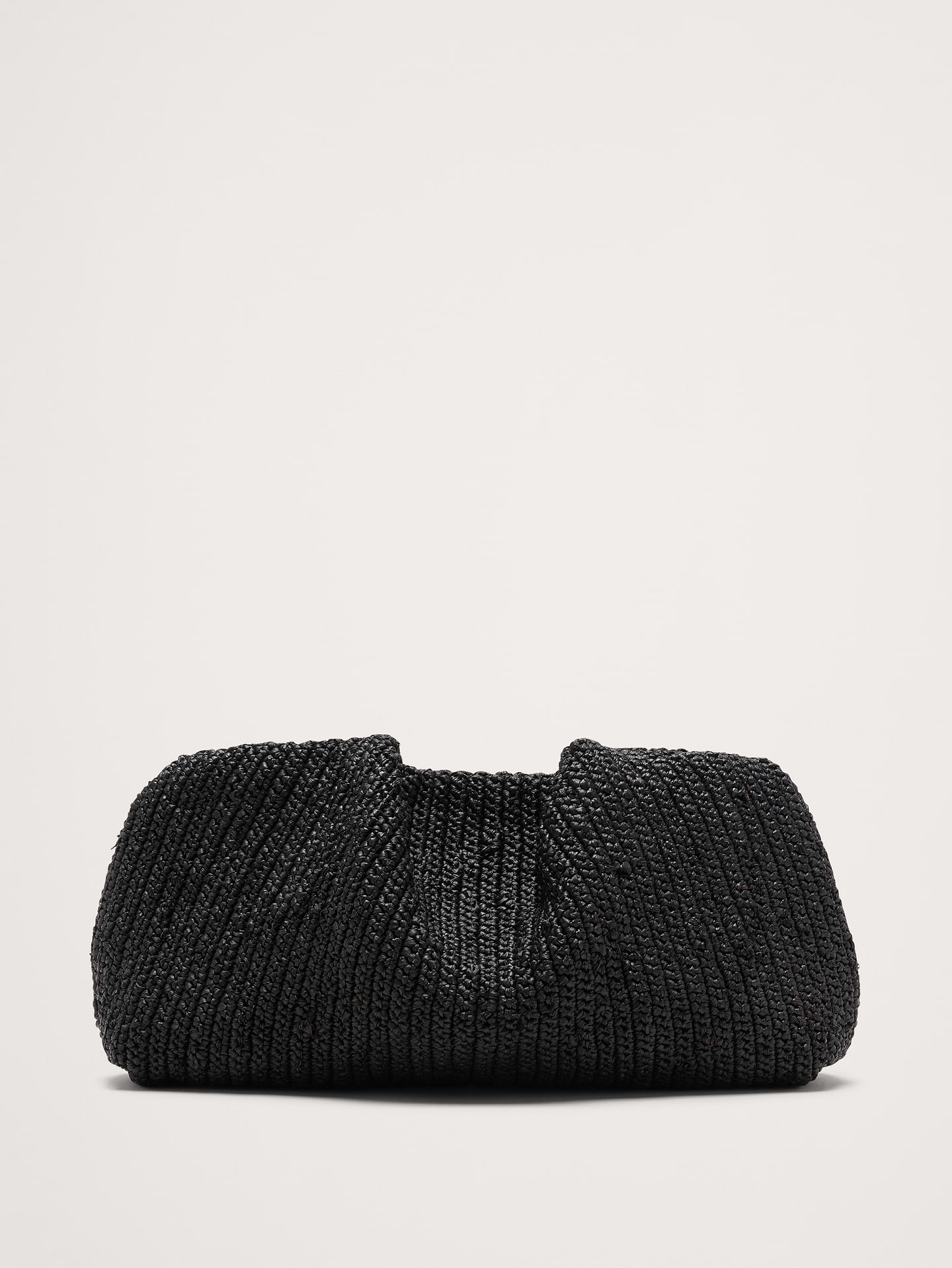 Image 3 of 6, Raffia Clutch
