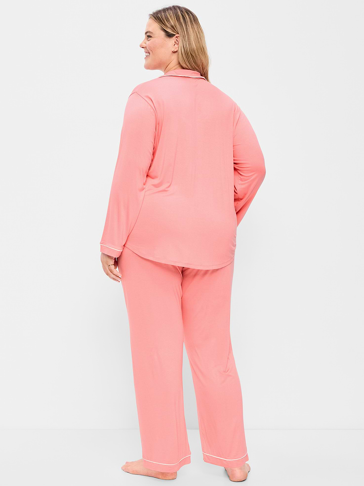 Image 7 de 7, Ensemble pantalon en tricot de jersey Grasse matinée