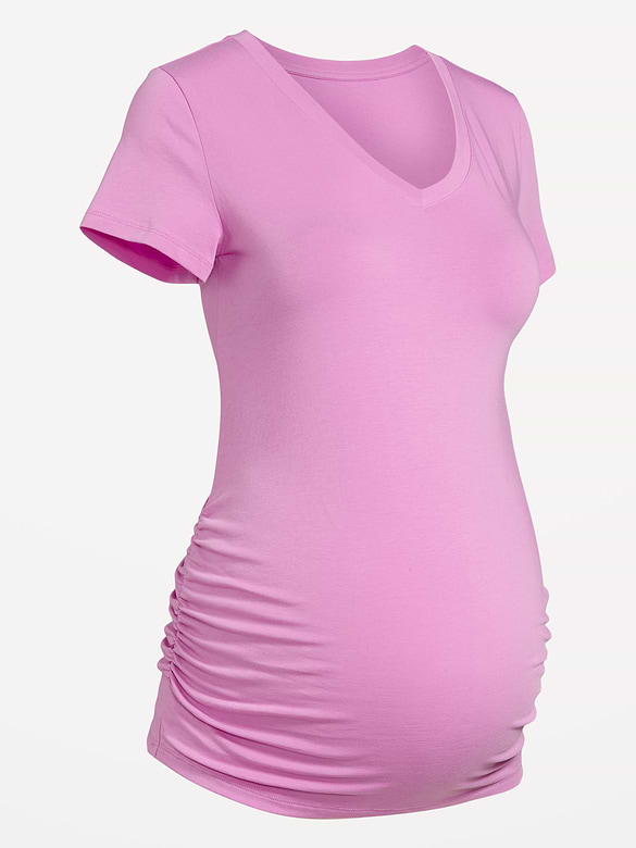 Maternity V-Neck T-Shirt