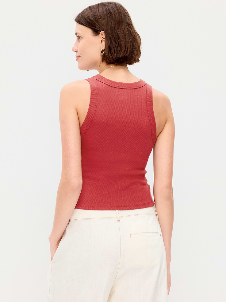 Image number 2 showing, Snug Crop Tank Top